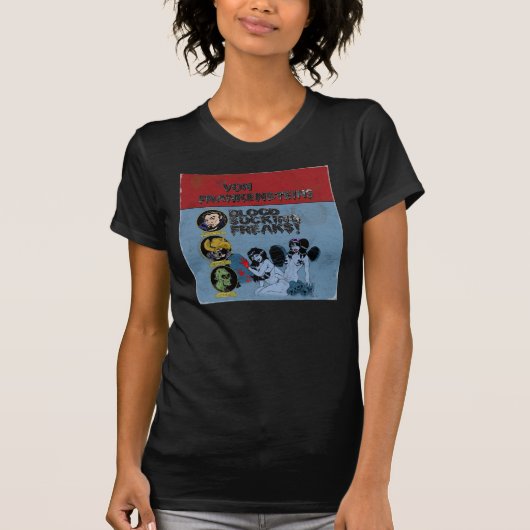 変種-女性の版--を吸う血! Tシャツ (正面)