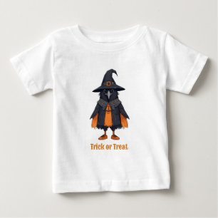変装したかわいいハロウィーン動物 トドラー ベビーTシャツ