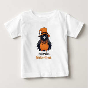 変装したかわいいハロウィーン動物 トドラー ベビーTシャツ