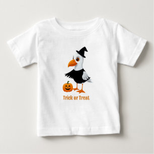 変装したかわいいハロウィーン動物 トドラー ベビーTシャツ