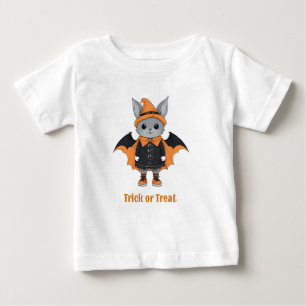 変装したかわいいハロウィーン動物 トドラー ベビーTシャツ