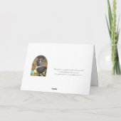 変装したイースターバニー カード (裏面)