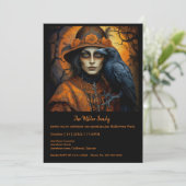 変装した不気味なハロウィーンの動物 (スタンド正面)