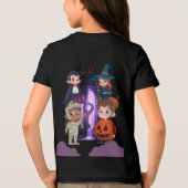 変装した子供たち トライブレンドＴシャツ (裏面)