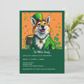 変装した幸運な動物 – 聖パトリックの日のおもしろい (スタンド正面)