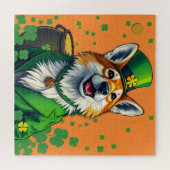 変装した幸運な動物 – 聖パトリックの日のおもしろい ジグソーパズル (横)