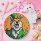 変装した幸運な動物 – 聖パトリックの日のおもしろい ペーパープレート (パーティー)