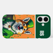 変装した幸運な動物 – 聖パトリックの日のおもしろい Case-Mate iPhoneケース (裏面 (横))