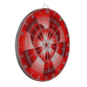 変装した愛 – 赤い輝き ダーツボード (正面左)