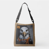 変装不気味したハロウィーンホラーカモメ クロスボディバッグ (正面)