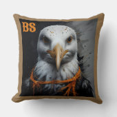 変装不気味した可愛いハロウィーンカモメ クッション (正面)