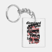 変装99: Anime Eyes Collection キーホルダー (正面左)