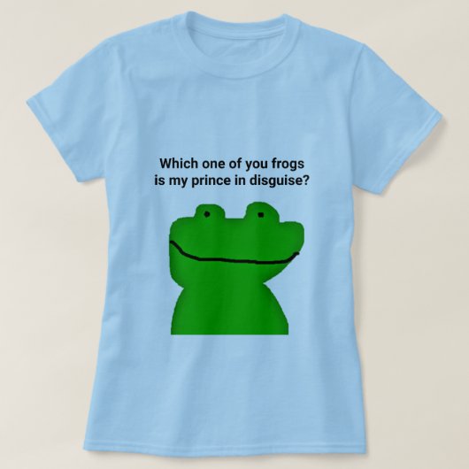 変装Tシャツの王子 Tシャツ (デザイン正面)