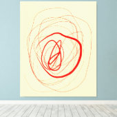 変調線引き伸ばしキャンバス印刷 キャンバスプリント (インサイチュ (ウッドフロア))