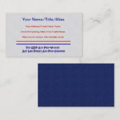 変質者クラブ 名刺 (正面/裏面)