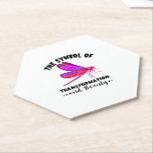 変身 美しさ 自然 虫 カゲロウ博士 ペーパーコースター (アングル)