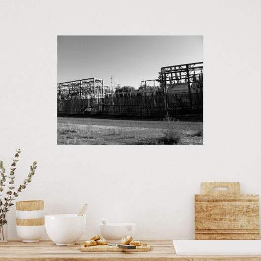 変電所 ポスター (キッチン)