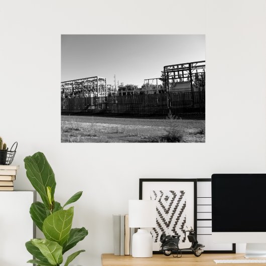 変電所 ポスター (ホームオフィス)