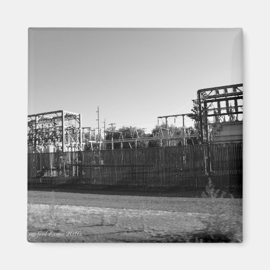 変電所 マグネット (正面)