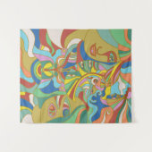 変革のレベル タペストリー (正面(横))