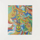 変革のレベル タペストリー (正面)