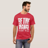 変革を起こそう モチベーション Tシャツ (正面フル)