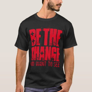 変革を起こそう Tシャツ
