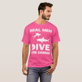夏おもしろいのシュノーケリングダイビング Tシャツ (正面フル)