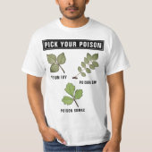 夏おもしろいのハイキングTシャツ Tシャツ (正面)