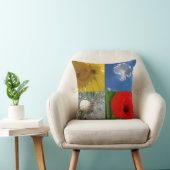 夏おもしろいの花 クッション (椅子)