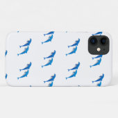 夏おもしろいイルカ Case-Mate iPhoneケース (裏面(横))
