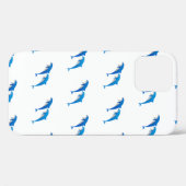 夏おもしろいイルカ Case-Mate iPhoneケース (裏面 (横))