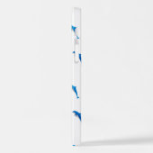 夏おもしろいイルカ iPhoneケース (左側面)