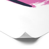 夏おもしろいデザイン。 ポスター (角)