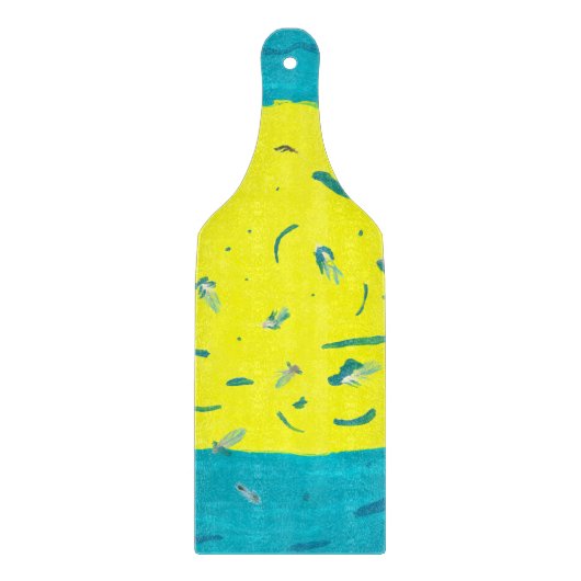 夏おもしろい板 カッティングボード (正面)