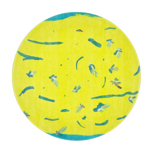 夏おもしろい板 カッティングボード (正面)