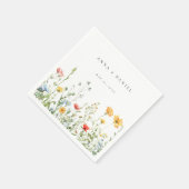 夏お洒落のフローラ結婚の スタンダードカクテルナプキン (角)