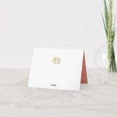 夏お洒落日  サンキューカード (裏面)