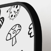 夏お洒落 ピックルボールラケット (左詳細)