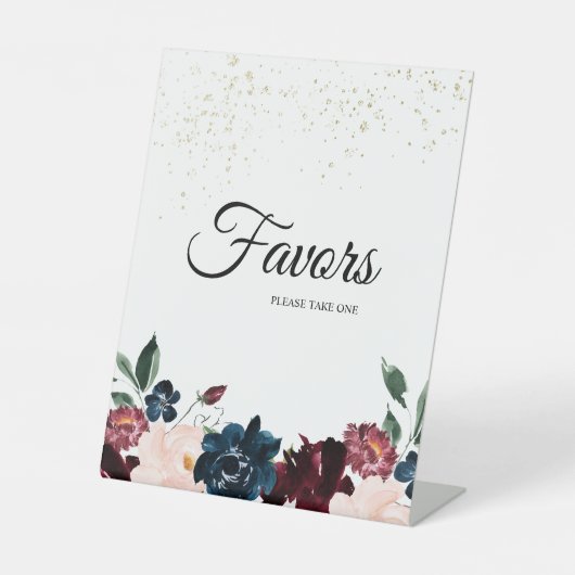 夏お祝い結婚式の引き出物台座標識 台座サイン (正面)