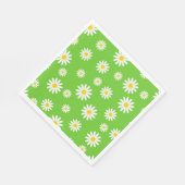 夏かわいらしのデイジー スタンダードランチョンナプキン (角)