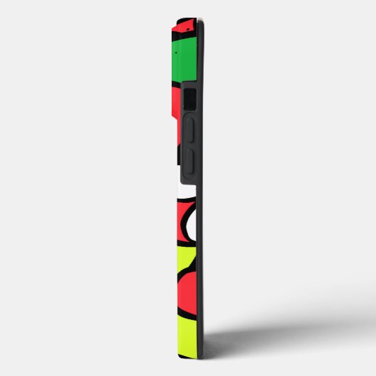 夏かわいらしの花の明るいグループ Case-Mate iPhoneケース (裏面 / 左)