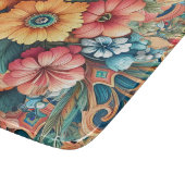 夏かわいらしの花 カッティングボード (角)