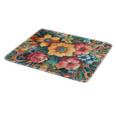 夏かわいらしの花 カッティングボード (角)