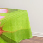 夏かわいらし園のピンクの丸《植物》百日草 テーブルクロス (インサイチュ)