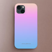 夏かわいらし日没グラデーション iPhoneケース