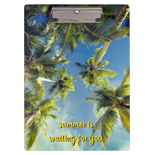 夏があなたを待っている クリップボード (正面)
