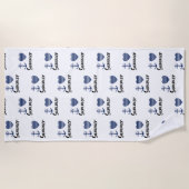 夏が大好き ビーチタオル (正面)