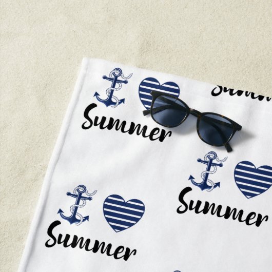 夏が大好き ビーチタオル (インサイチュ)