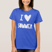夏が大好き Tシャツ (正面)
